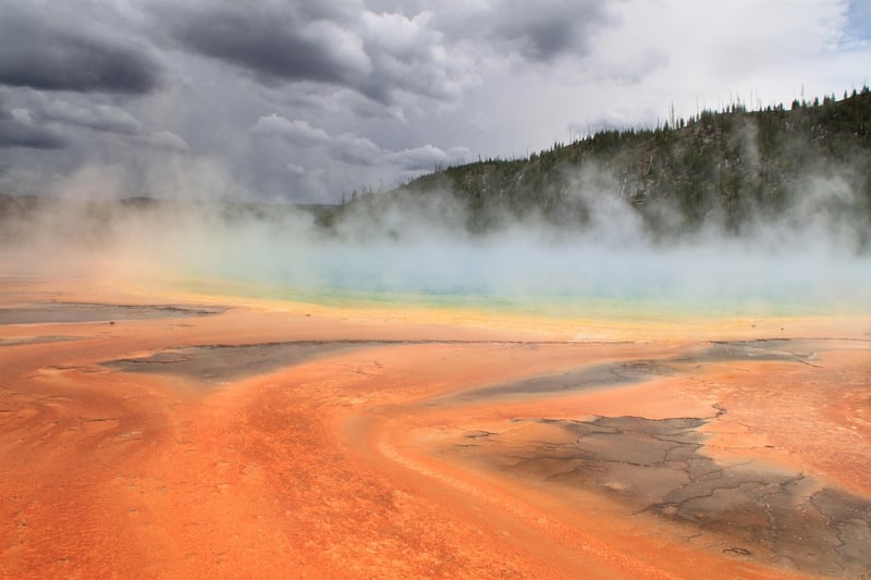 Hot Spring Yellowstone